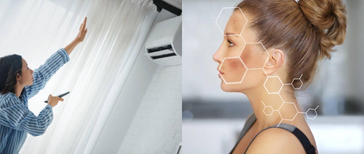 side effects of air conditioner for skin