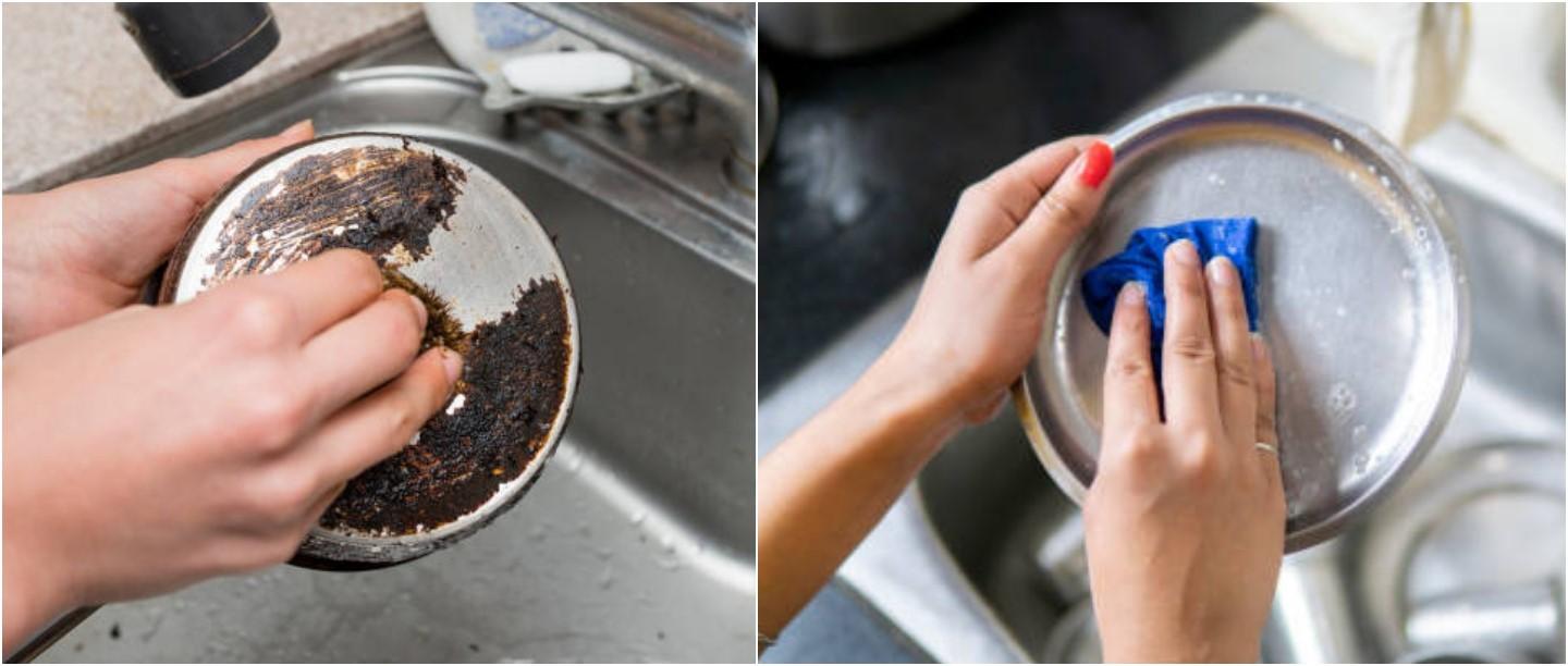 Easy home remedies to clean burnt utensils, जले हुए बर्तनों को साफ करने के घरेलू उपाय