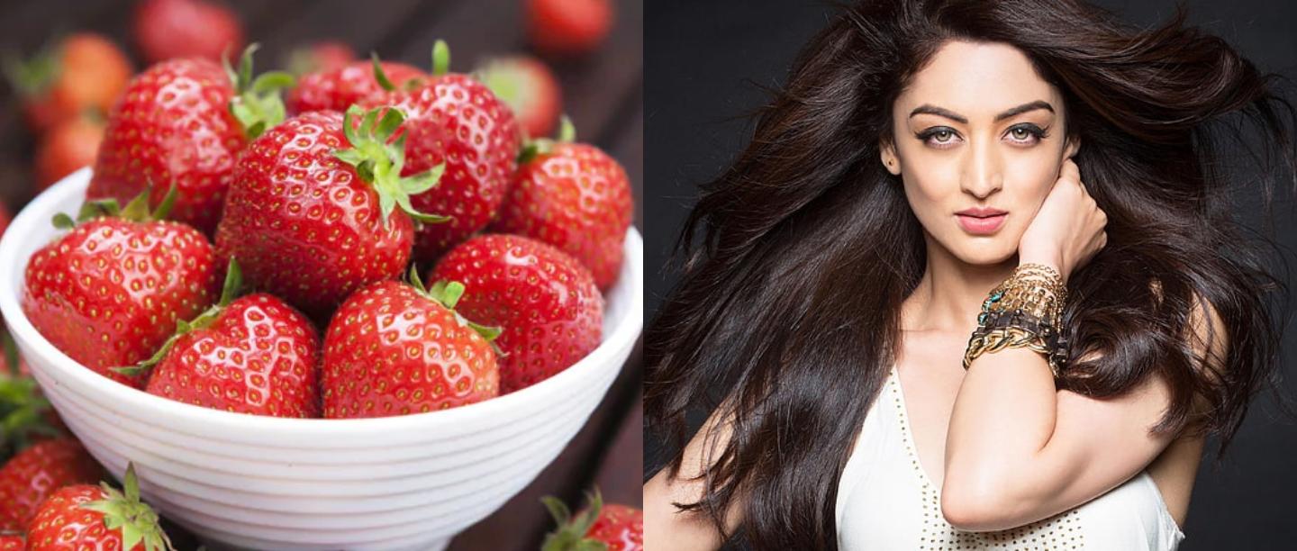 स्ट्रॉबेरी हेयर मास्क रेसिपी, Strawberry Hair Mask Recipe in Hindi