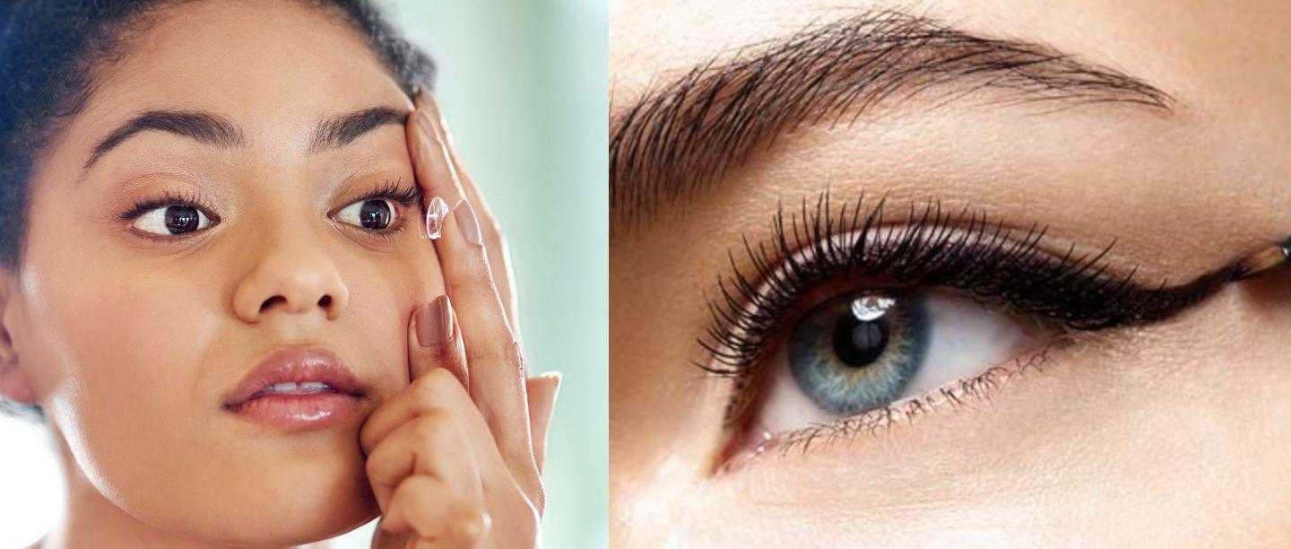 Eye Makeup Tips For People Who Wear Contact Lenses, Eye Makeup Tips, Wear Contact Lenses