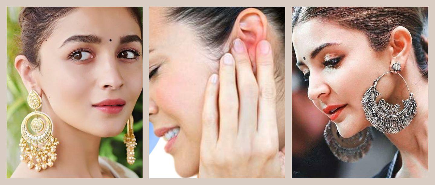 हैवी ईयरिंग्स पहने के बाद होता है कानों में दर्द तो फॉलो करें ये टिप्स, How do you Wear Heavy Earrings Without Pain, Secret Fashion Tips in Hindi
