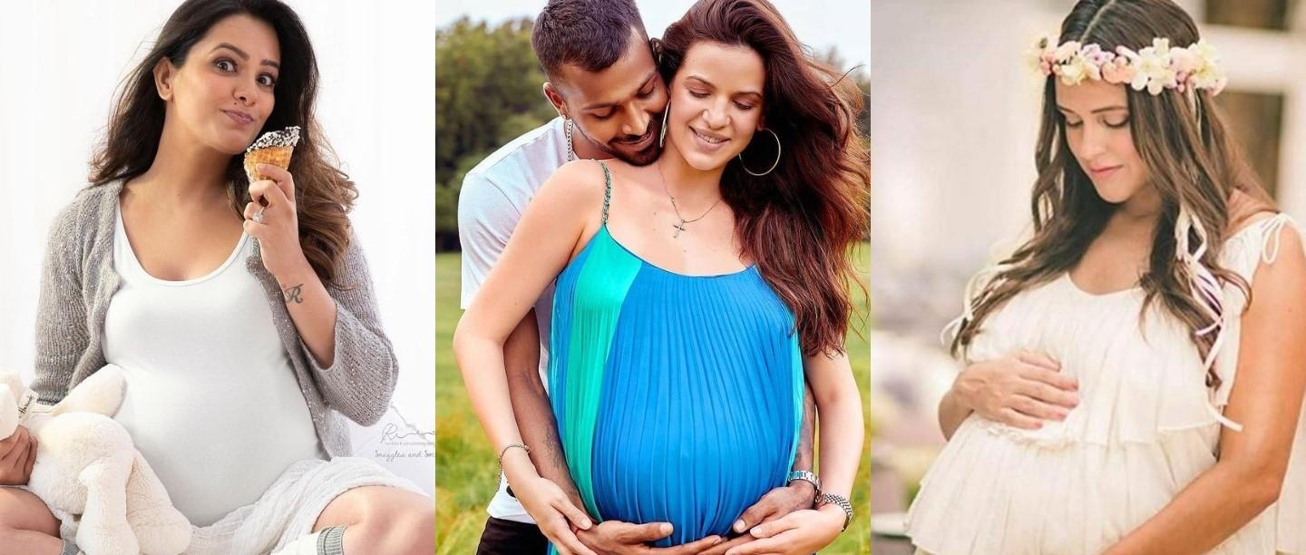 Maternity photoshoot ideas inspired by celebrities, मैटरनिटी फोटोशूट के लिए इन सेलेब्स से ले सकती हैं प्रेरणा