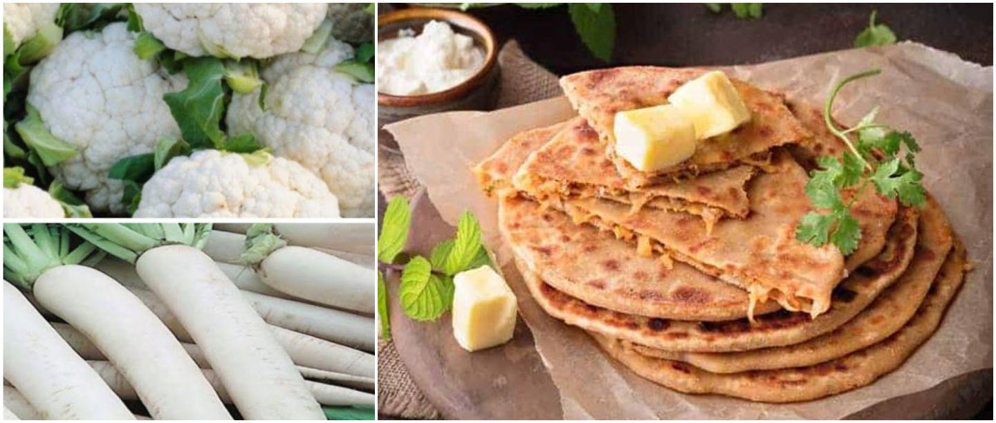 Stuffed Gobhi Mooli Paratha Recipe, Stuffed Gobhi Mooli Paratha, बिना फटे गोभी या मूली का पराठां कैसे बनाएं