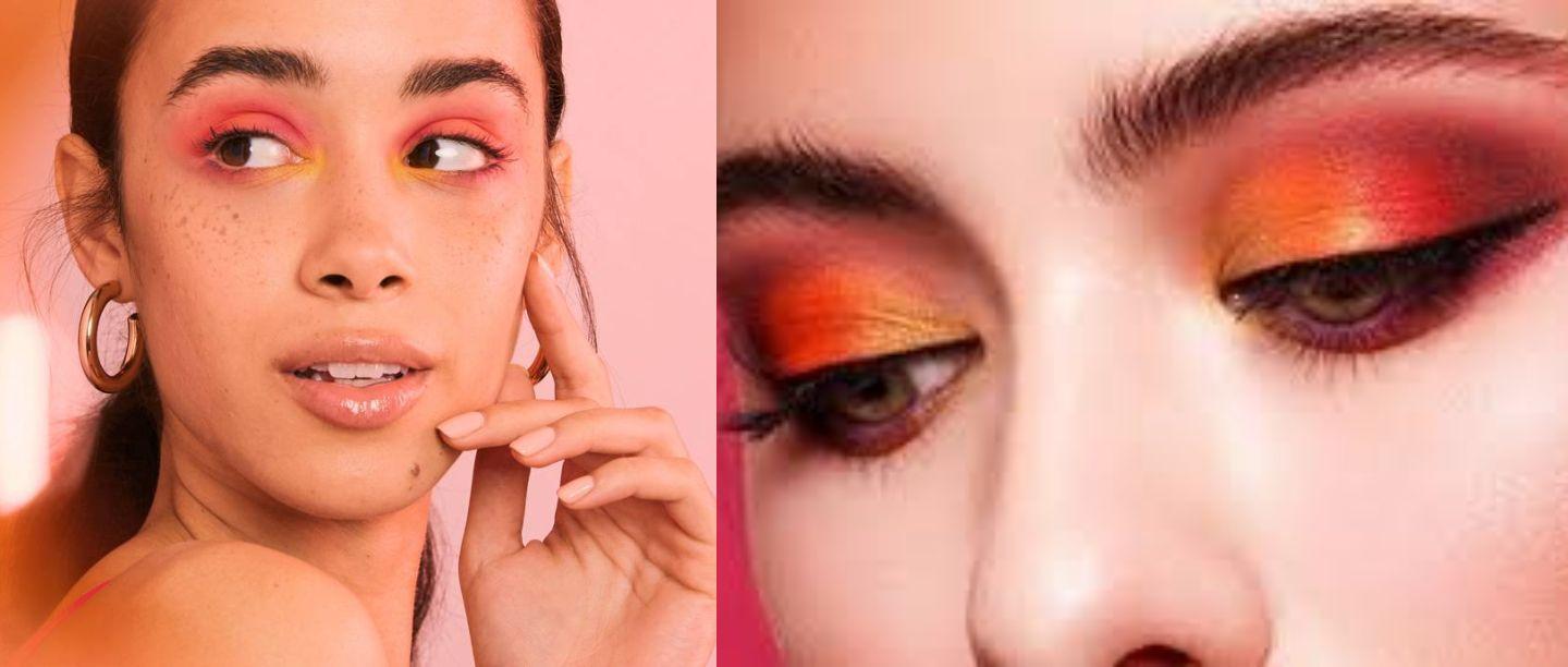सनसेट आई मेकअप लुक कैसे पाएं, Sunset Eye Makeup Tutorial Step by Step in Hindi, Sunset Eye Makeup