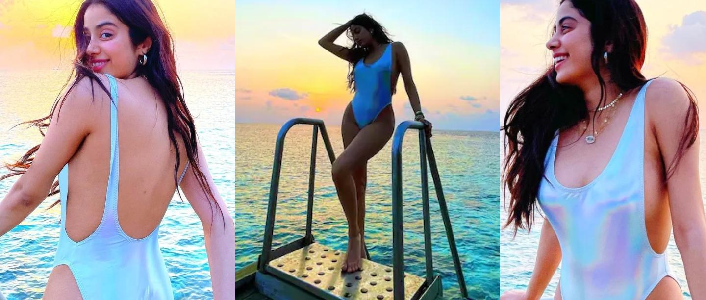 Janhvi Kapoor shares swimsuit pics from maldives, maldives pics