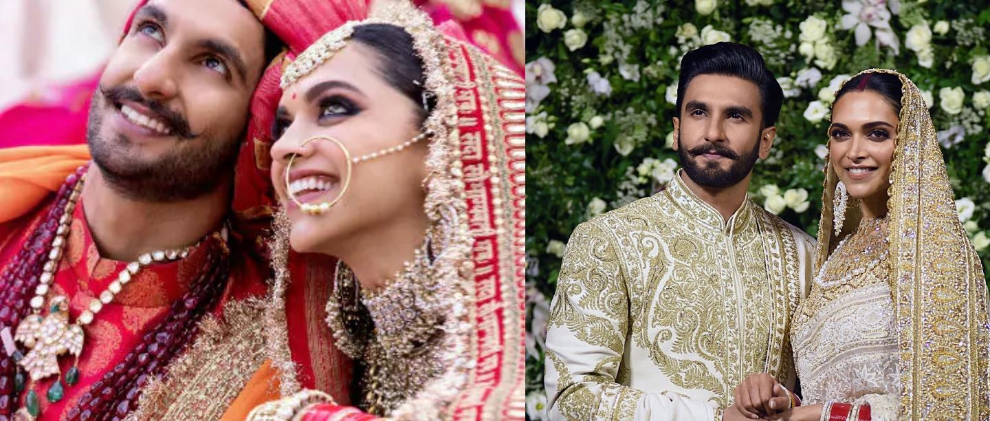 दीपिका पादुकोण और रणवीर सिंह की शादी कि अनदेखी तस्वीरें हुईं वायरल