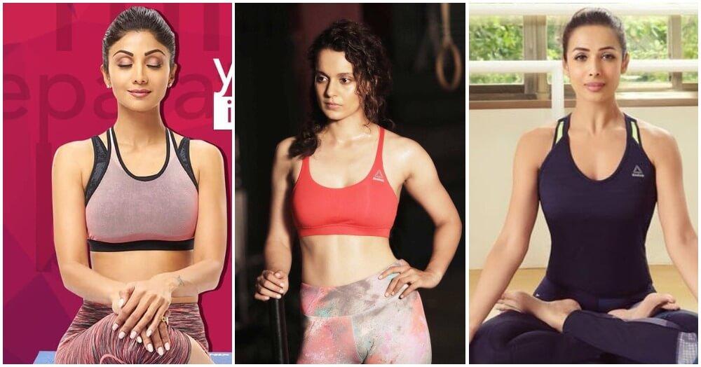 योग में छिपा है बॉलीवुड के इन स्टार्स की फिटनेस का राज़, देखें वीडियो &#8211; Bollywood Actresses Yoga Pics and Videos in Hindi