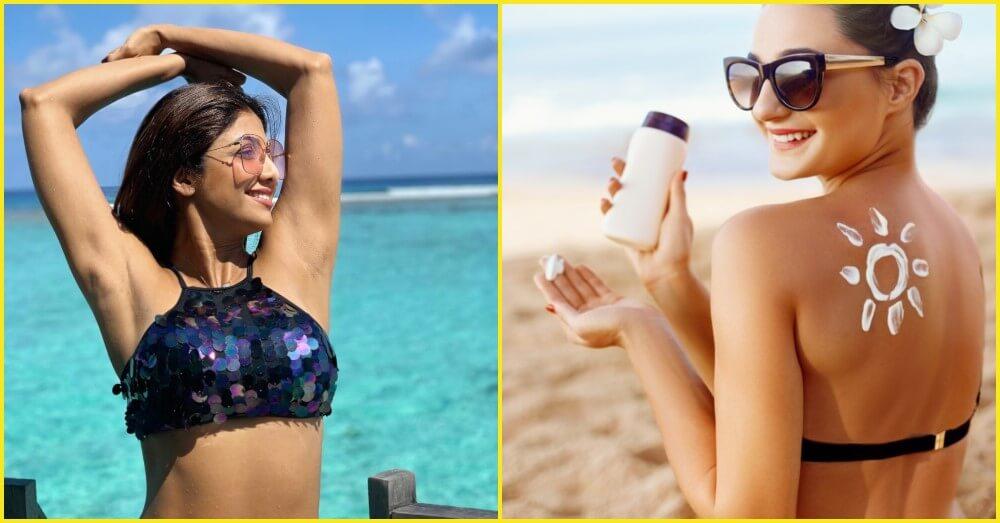 how to use sunscreen on face in hindi