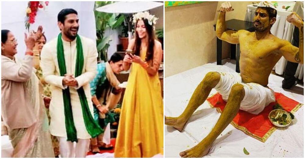 राज बब्बर के बेटे प्रतीक बचपन की दोस्त से कर रहे हैं शादी, देखिए हल्दी और मेहंदी सेरेमनी की तस्वीरें