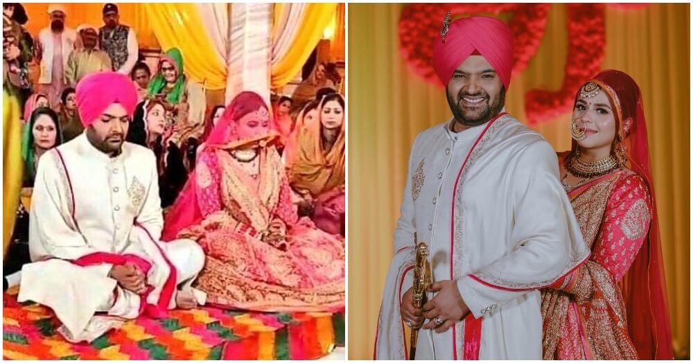 हिन्दू वेडिंग के बाद आनंद कारज रस्म में भी छा गए कपिल शर्मा,  देखें शादी में शरारत का वीडियो