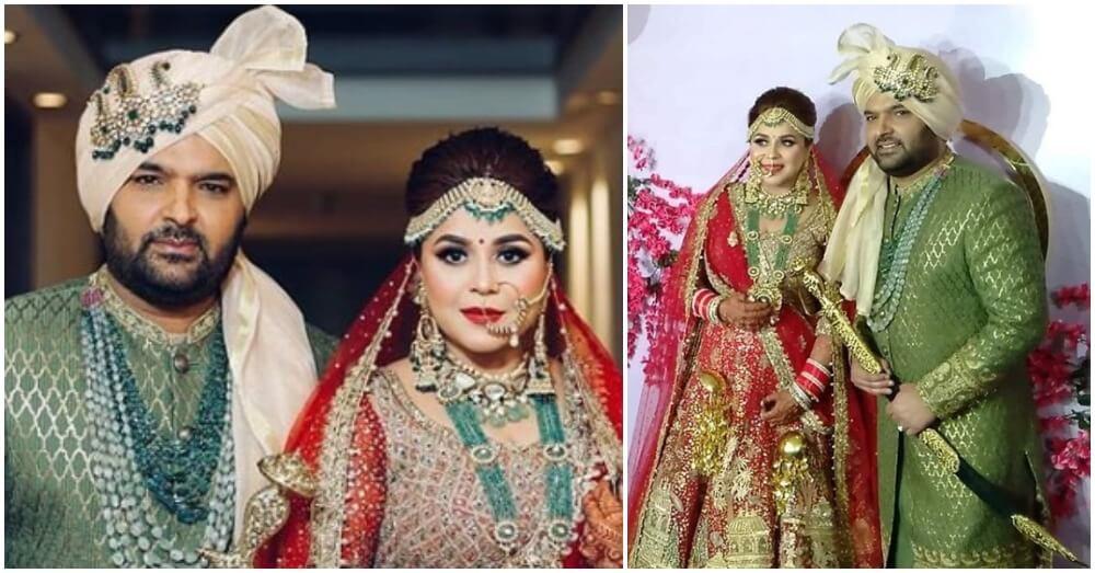 कॉमेडी किंग कपिल शर्मा भी बंधे शादी के बंधन में, देखें दुल्हनिया के साथ उनकी तस्वीरें