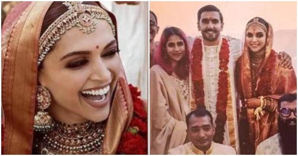 देखिए दीपिका- रणवीर की शादी की अनदेखी तस्वीरें, जानिए कौन हैं उनके साथ ये खास मेहमान