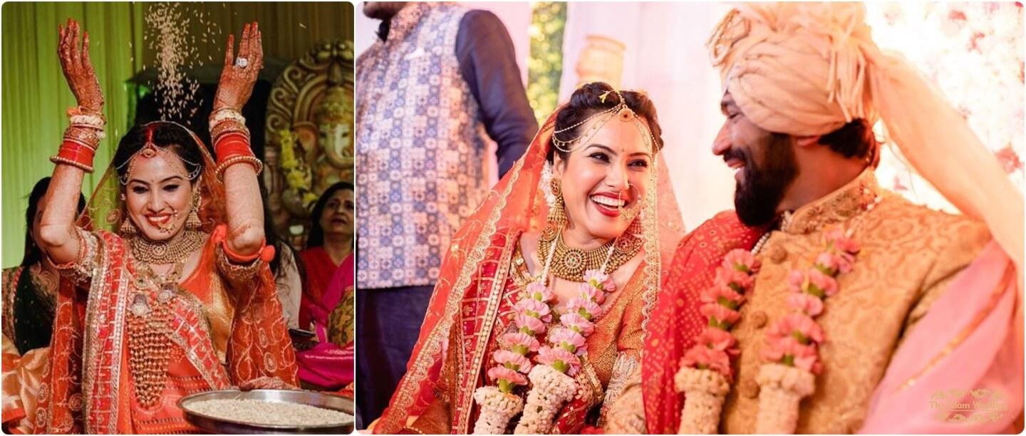 40 की उम्र में दूसरी बार दुल्हन बनीं टीवी एक्ट्रेस काम्या पंजाबी, देखिए शादी की तस्वीरें