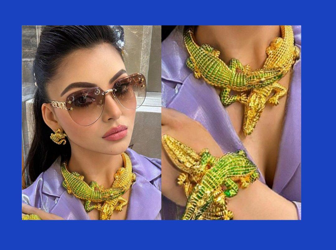 Urvashi Rautela Crocodile Jewelery