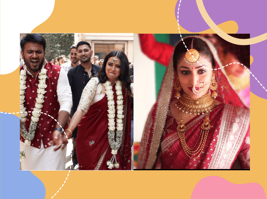 स्वरा भास्कर से लेकर यामी गौतम तक इन एक्ट्रेस ने अपनी शादी में पहना मां का ब्राइडल आउटफिट, देखें Pics